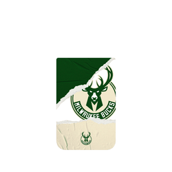 iPhone 17 Pro Max Clear Case（MagSafe 兼容 & 相機按鈕）  NBA 熱血系列-密爾瓦基公鹿 Milwaukee Bucks - Sweat and Tears