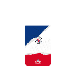 犀牛盾Clear Case (相機按鈕) 防摔背蓋手機殼 - iPhone 17 Pro Max - 【聯名設計款】 - NBA - 熱血系列-洛杉磯快艇 L.A Clippers - Sweat and Tears