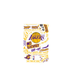 iPhone 17 Pro Max Clear Case（相機按鈕）  NBA 塗鴉系列-洛杉磯湖人 L.A. Lakers - Graffiti