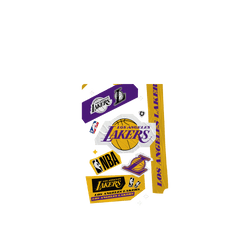 iPhone 17 Pro Max Clear Case（MagSafe 兼容 & 相機按鈕）  NBA 拼貼系列-洛杉磯湖人 L.A. Lakers - Collage
