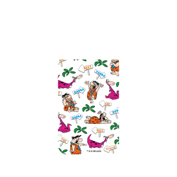 犀牛盾Clear (MagSafe 兼容 & 相機按鈕) 防摔背蓋手機殼 - iPhone 17 Pro Max - 【聯名設計款】 - 摩登原始人 The Flintstones - 摩登原始人 - The Best Friends