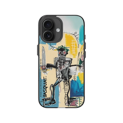 iPhone 16 Clear (相機按鈕)  巴斯奇亞 Jean-Michel Basquiat 戰士