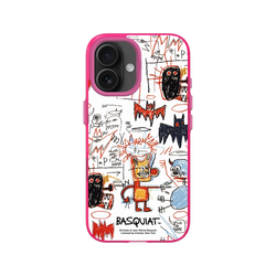 iPhone 16 Clear (相機按鈕)  巴斯奇亞 Jean-Michel Basquiat 蝙蝠俠