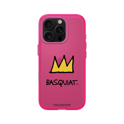 iPhone 16 Pro Clear (相機按鈕)  巴斯奇亞 Jean-Michel Basquiat 皇冠