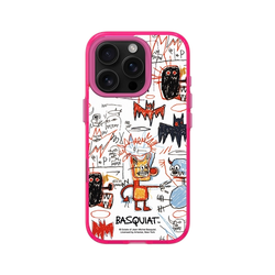 iPhone 16 Pro Clear (相機按鈕)  巴斯奇亞 Jean-Michel Basquiat 蝙蝠俠
