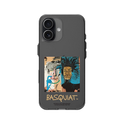 iPhone 17 Clear (相機按鈕)  巴斯奇亞 Jean-Michel Basquiat 巴斯奇亞與安迪沃荷