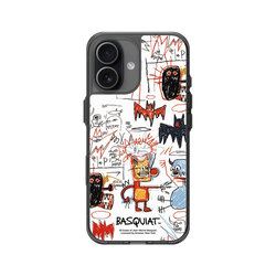 iPhone 17 Clear (相機按鈕)  巴斯奇亞 Jean-Michel Basquiat 蝙蝠俠