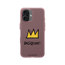 iPhone 17 Clear (相機按鈕)  巴斯奇亞 Jean-Michel Basquiat 皇冠