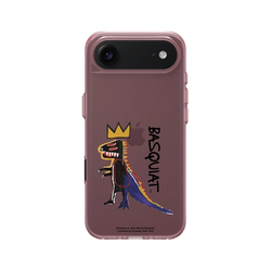 iPhone Air Clear (相機按鈕)  巴斯奇亞 Jean-Michel Basquiat 小恐龍