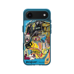 iPhone Air Clear (相機按鈕)  巴斯奇亞 Jean-Michel Basquiat 骷顱頭
