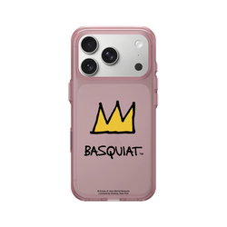 iPhone 17 Pro Clear (相機按鈕)  巴斯奇亞 Jean-Michel Basquiat 皇冠