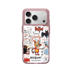 iPhone 17 Pro Clear (相機按鈕)  巴斯奇亞 Jean-Michel Basquiat 蝙蝠俠