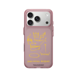 iPhone 17 Pro Clear (相機按鈕)  巴斯奇亞 Jean-Michel Basquiat 邪惡思想