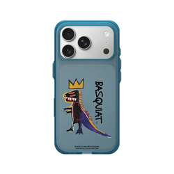 iPhone 17 Pro Clear (相機按鈕)  巴斯奇亞 Jean-Michel Basquiat 小恐龍