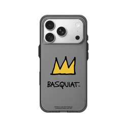 iPhone 18 Pro Clear (相機按鈕)  巴斯奇亞 Jean-Michel Basquiat 皇冠