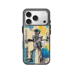 iPhone 18 Pro Clear (相機按鈕)  巴斯奇亞 Jean-Michel Basquiat 戰士