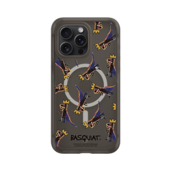 iPhone 15 Pro Max AirX  巴斯奇亞 Jean-Michel Basquiat 小恐龍-拼貼款