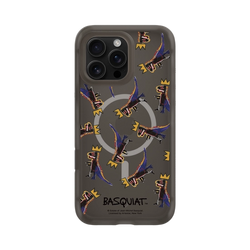 iPhone 16 Pro Max AirX  巴斯奇亞 Jean-Michel Basquiat 小恐龍-拼貼款