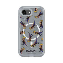 iPhone 16e AirX  巴斯奇亞 Jean-Michel Basquiat 小恐龍-拼貼款