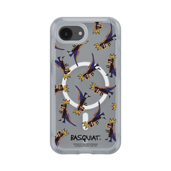 iPhone 17e AirX  巴斯奇亞 Jean-Michel Basquiat 小恐龍-拼貼款