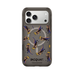iPhone 17 Pro Max AirX  巴斯奇亞 Jean-Michel Basquiat 小恐龍-拼貼款