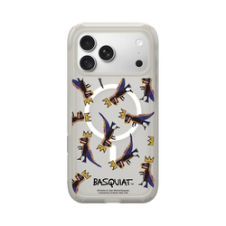 iPhone 18 Pro Max AirX  巴斯奇亞 Jean-Michel Basquiat 小恐龍-拼貼款