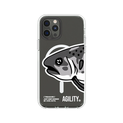 iPhone 12 / 12 Pro Clear Case (MagSafe 兼容)  JKS 大魚頭