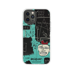 iPhone 12 / 12 Pro Clear Case (MagSafe 兼容)  巴斯奇亞 Jean-Michel Basquiat Equals Pi