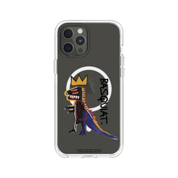 iPhone 12 Pro Max Clear Case (MagSafe 兼容)  巴斯奇亞 Jean-Michel Basquiat 小恐龍