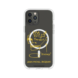 iPhone 12 Pro Max Clear Case (MagSafe 兼容)  巴斯奇亞 Jean-Michel Basquiat 邪惡思想