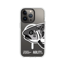 iPhone 13 Pro Clear Case (MagSafe 兼容)  JKS 大魚頭