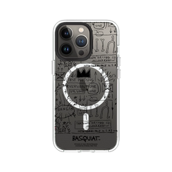 iPhone 13 Pro Clear Case (MagSafe 兼容)  巴斯奇亞 Jean-Michel Basquiat Beat Bop