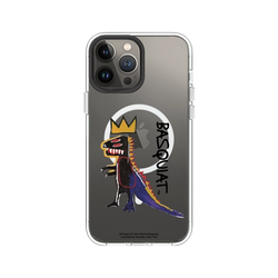 iPhone 13 Pro Max Clear Case (MagSafe 兼容)  巴斯奇亞 Jean-Michel Basquiat 小恐龍