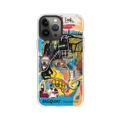 iPhone 13 Pro Max Clear Case (MagSafe 兼容)  巴斯奇亞 Jean-Michel Basquiat 骷顱頭