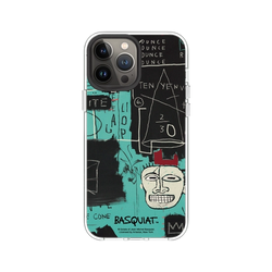 iPhone 13 Pro Max Clear Case (MagSafe 兼容)  巴斯奇亞 Jean-Michel Basquiat Equals Pi