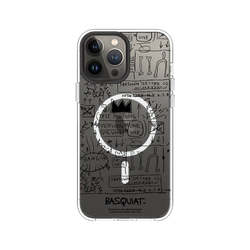 iPhone 13 Pro Max Clear Case (MagSafe 兼容)  巴斯奇亞 Jean-Michel Basquiat Beat Bop