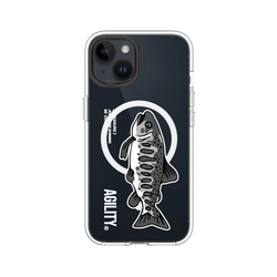 iPhone 14 Clear Case (MagSafe 兼容)  JKS 一隻大魚