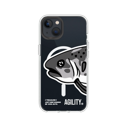 iPhone 13 Clear Case (MagSafe 兼容)  JKS 大魚頭