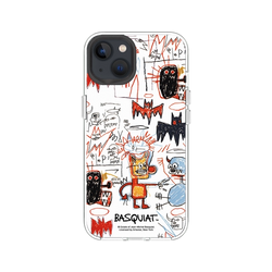 iPhone 13 Clear Case (MagSafe 兼容)  巴斯奇亞 Jean-Michel Basquiat 蝙蝠俠