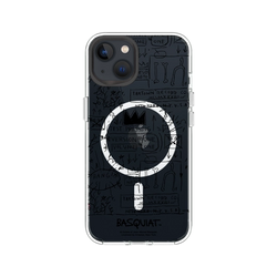 iPhone 13 Clear Case (MagSafe 兼容)  巴斯奇亞 Jean-Michel Basquiat Beat Bop