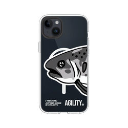 iPhone 14 Plus Clear Case (MagSafe 兼容)  JKS 大魚頭