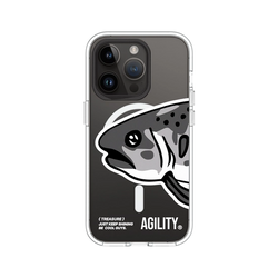 iPhone 14 Pro Clear Case (MagSafe 兼容)  JKS 大魚頭