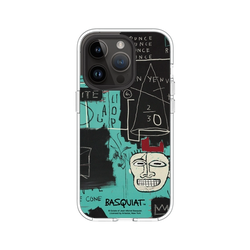 iPhone 14 Pro Clear Case (MagSafe 兼容)  巴斯奇亞 Jean-Michel Basquiat Equals Pi