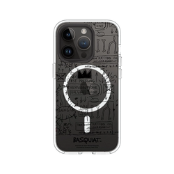 iPhone 14 Pro Clear Case (MagSafe 兼容)  巴斯奇亞 Jean-Michel Basquiat Beat Bop