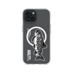 iPhone 15 Clear Case (MagSafe 兼容)  JKS 一隻大魚