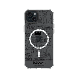 iPhone 15 Plus Clear Case (MagSafe 兼容)  巴斯奇亞 Jean-Michel Basquiat Beat Bop