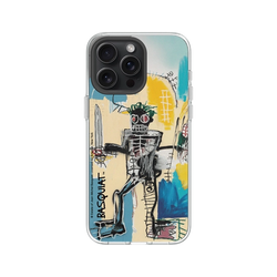 iPhone 15 Pro Max Clear Case (MagSafe 兼容)  巴斯奇亞 Jean-Michel Basquiat 戰士