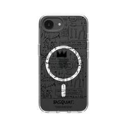 iPhone 17e Clear Case (MagSafe 兼容)  巴斯奇亞 Jean-Michel Basquiat Beat Bop