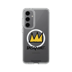 Galaxy S24 FE Clear Case (MagSafe 兼容)  巴斯奇亞 Jean-Michel Basquiat 皇冠