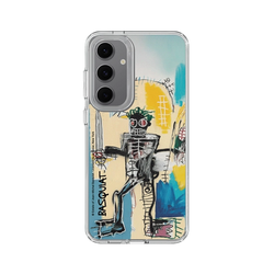 Galaxy S24 FE Clear Case (MagSafe 兼容)  巴斯奇亞 Jean-Michel Basquiat 戰士
